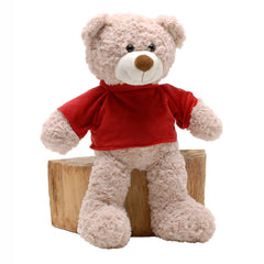 Festive Plush Bear with Red Jumper (43cm) image 0