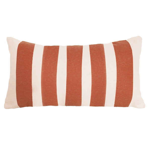 Bramblecrest Rectangular Scatter Cushion, 45 x 30cm â€“ Burnt Orange Stripe image 2