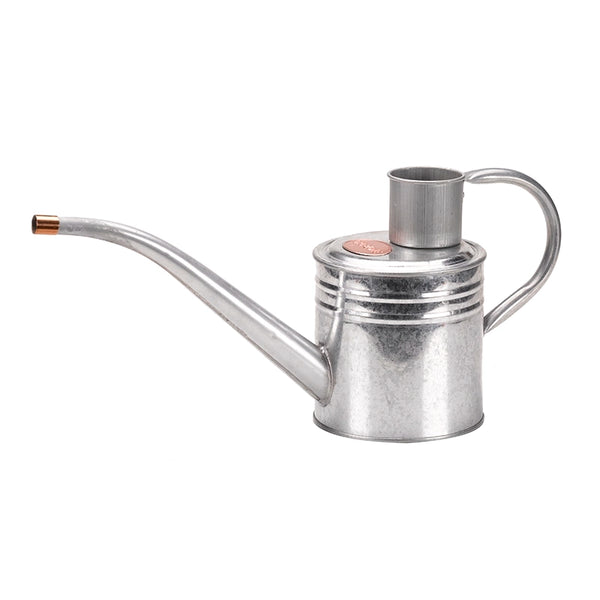 GroZone Home & Balcony Watering Can - Galvanised Metal (1 litre) image 0