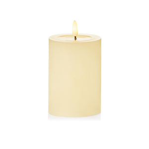 Premier Battery-Operated Cream FLIKABRIGHTS Wax Pool Candle - 10cm image