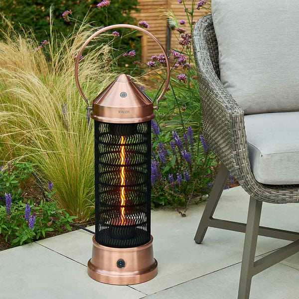 Kettler Kalos Copper Electric Lantern - Small 73cm image 0