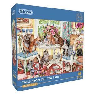 Gibsons 'Tails From The Tea Party' 500 Piece Puzzle image 3