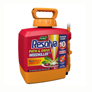 Resolva Path & Drive Weedkiller 5-Litre Power Pump bottle