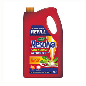 Resolva Path & Drive Weedkiller 5-Litre Refill Bottle