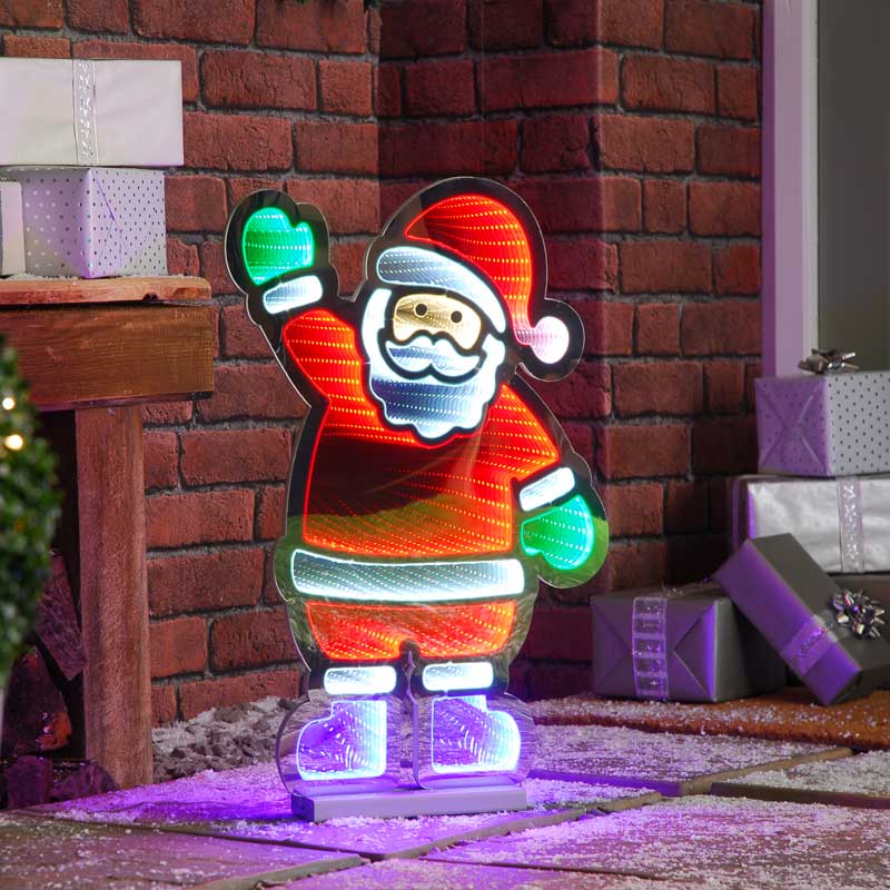 Festive Santa Infinity Light image 0