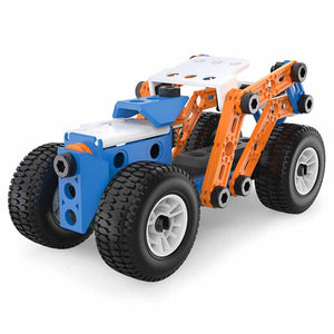 Meccano Junior, 150-Piece Bucket STEAM Model Building Kit for Open-Ended Play, Ages 5+ image 1
