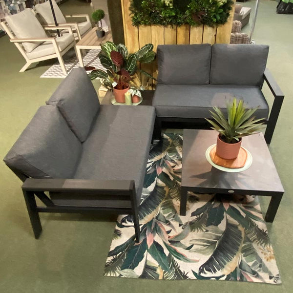 Supremo Livorno Corner Modular Lounge Set with 2 Square Tables image 2