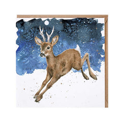 Wrendale Designs Dash Away Christmas Card image 0