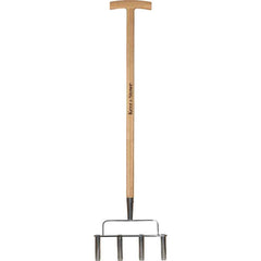 Kent & Stowe Stainless Steel 4 Prong Hollow Tine Aerator image 0