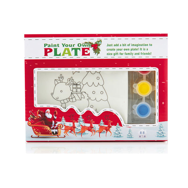 Premier Paint Your Own Ceramic Plate (Assorted Designs) image 2