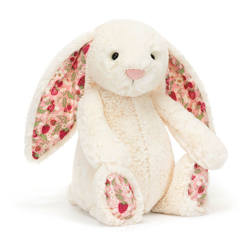 Jellycat Blossom Cream Bunny - Berry image 0