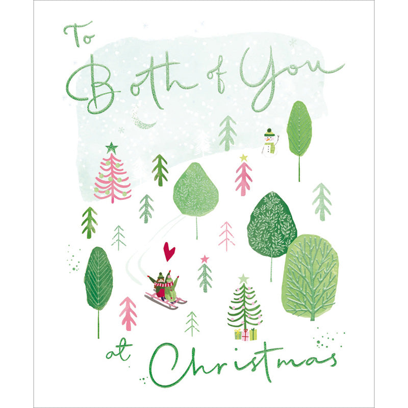Woodmansterne Both of You Christmas Card image 0