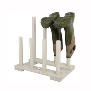 Fallen Fruits Wooden Wellington Boot Rack - Cream image