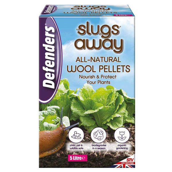 Defenders Slugs Away Wool Pellets - 5 Litre image