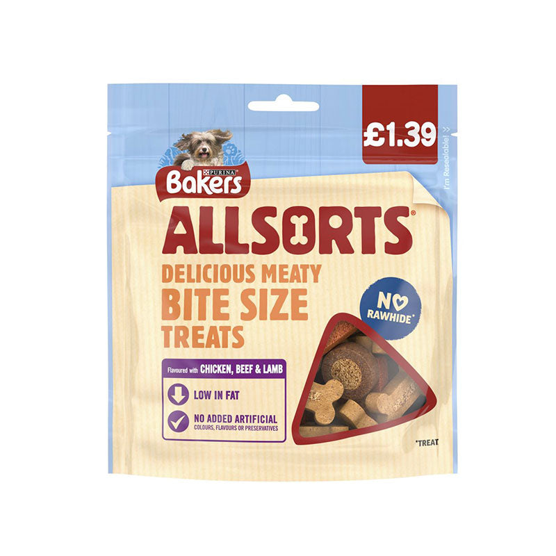 Bakers Allsorts Chicken, Beef & Lamb Dog Treats image 0