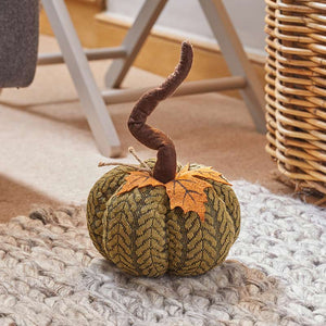 Plush Pumpkin Autumnal Decoration image 2
