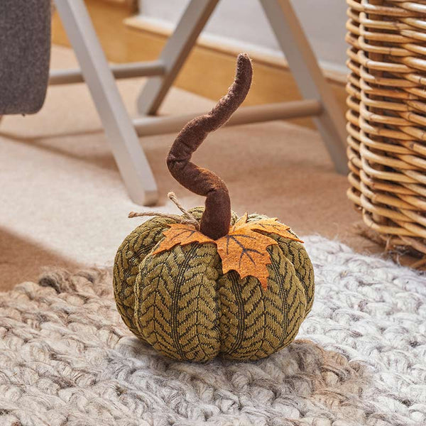 Plush Pumpkin Autumnal Decoration image 2
