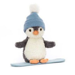 Jellycat Peanut Penguin Snowboarding image 0
