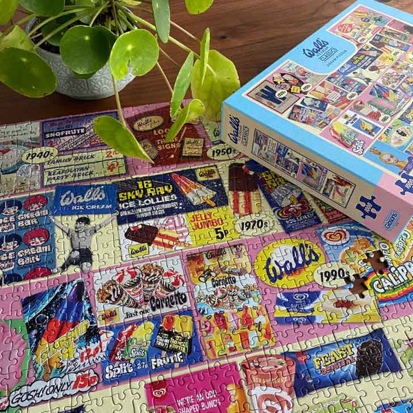 Gibsons 100 Years of Wall's Ice Cream 1000 Piece Jigsaw Puzzle image 6
