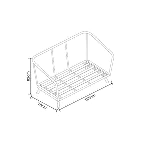 Hartman Trevi Garden Lounge Set with 2-Seater Sofa image 4