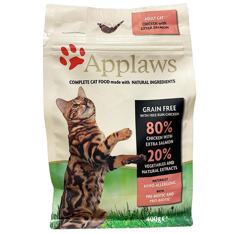 Applaws Complete Dry Adult Chicken with Extra Salmon 400g image 0