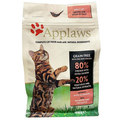 Applaws Complete Dry Adult Chicken with Extra Salmon 400g image 0