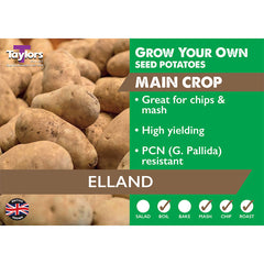 Elland Main Crop Seed Potatoes (2kg Bag) image 0