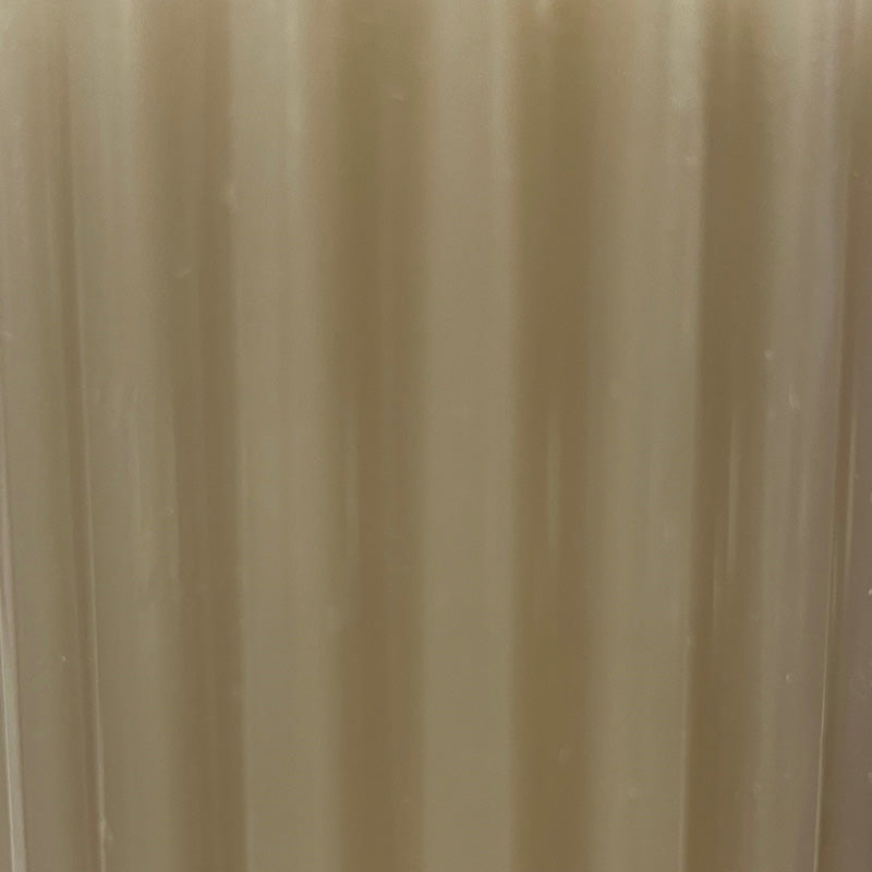 Lumineo Grey Wax LED Carved Candle image 0
