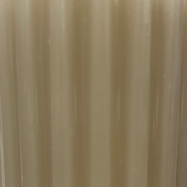 Lumineo Grey Wax LED Carved Candle image 1