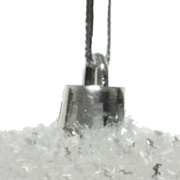 Decoris Shatterproof Bauble with Ice Finish image 3