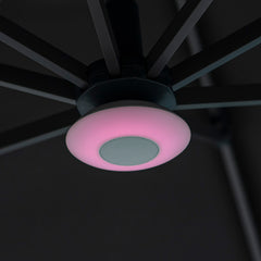 Bramblecrest Cantilever Parasol LED Light with Bluetooth Speaker image 0