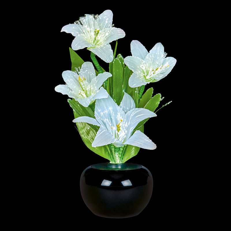 Premier LED Fibre Optic Lilies image 0
