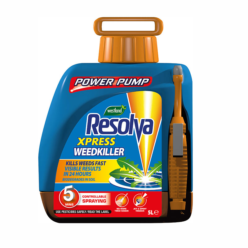 Westland Resolva Xpress 24H Weedkiller - 5 Litre Power Pump image 0