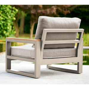 LIFE Soho Garden Lounge Set in Beige with Soltex Cushions image 3