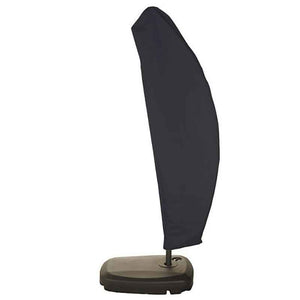 Bramblecrest Gloucester 3m Round Cantilever Parasol in Grey with Base & Cover image 4