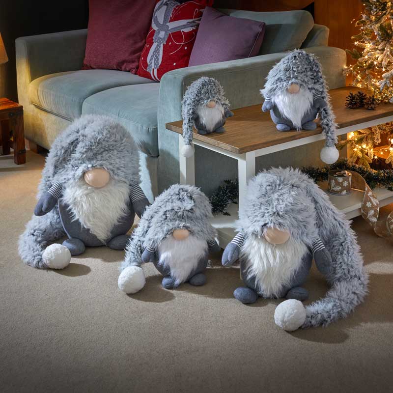 Three Kings Super Furry Grey Winter Wilfred image 0