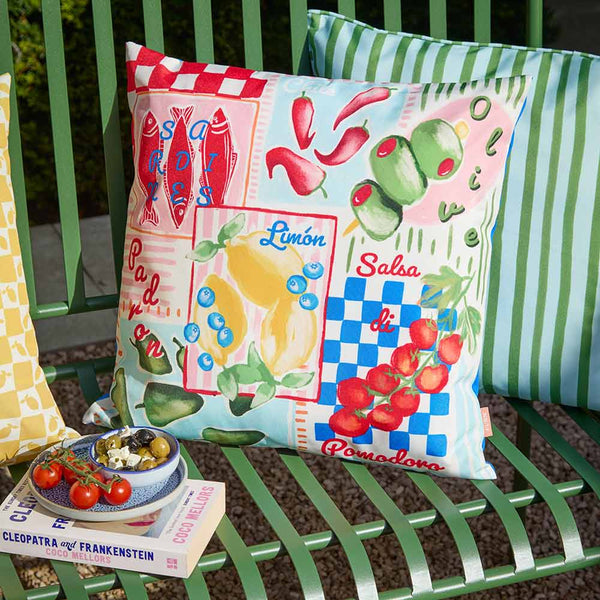 Furn Mediterranean Picnic Outdoor Cushion, 45 x 45cm image 3