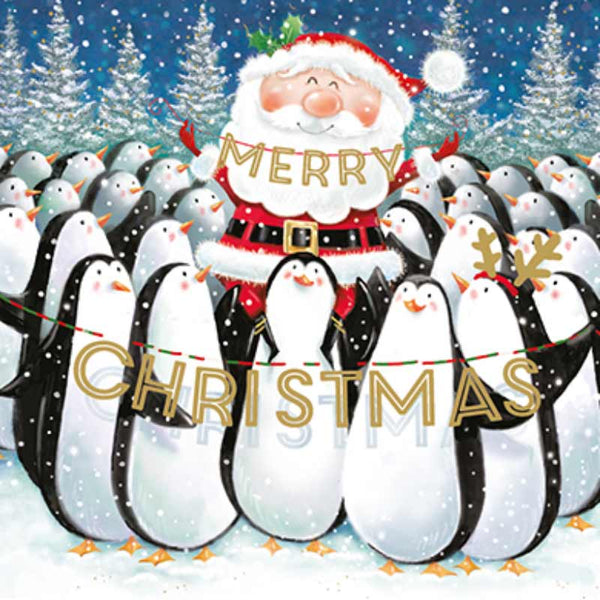 Ling Charity Christmas Cards - Santa &amp; Friends (Pack of 6) image 0