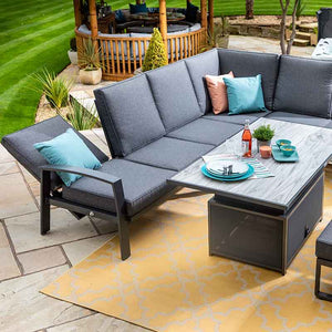 Hartman Vienna Reclining L-Shaped Corner Sofa Set with Rectangular Table image 5