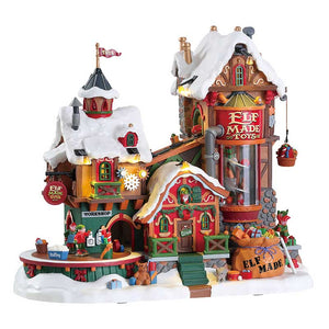 Lemax Elf Made Toy Factory image 0