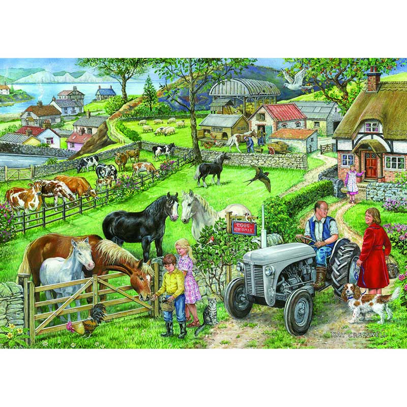 House of Puzzles Eggs For Sale 1000 Piece Jigsaw Puzzle image 0