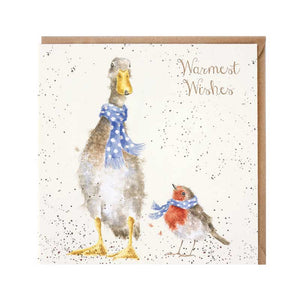 Wrendale Designs Christmas Scarves Christmas Card image 0