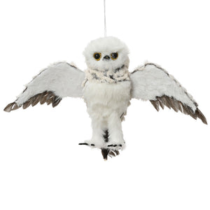 Decoris Grey Owl In Flight - 28cm image