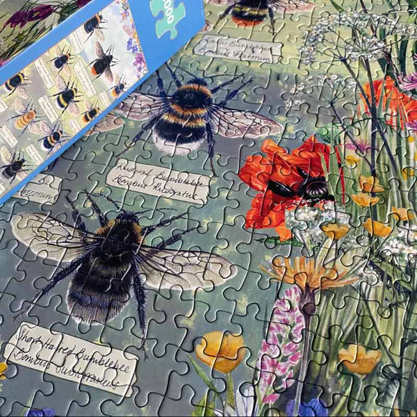 Gibsons Brilliant Bees 1000 Piece Jigsaw Puzzle image 4