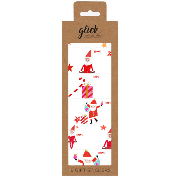 Glick Paper Salad Fun Gift Stickers image 0