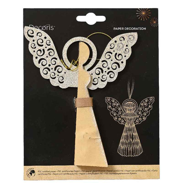 Decoris Hanging Paper Angel image 5