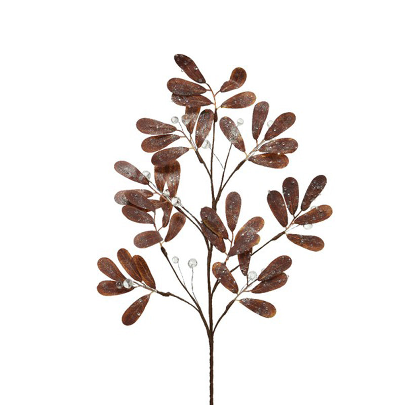 Everlands Terra Brown Mistletoe Spray (70cm) image 0
