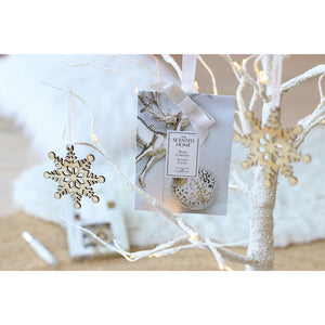 The Scented Home White Christmas Fragranced Decorations with Spray image 1