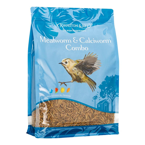 Johnston & Jeff Mealworm & Calciworm Combo 1kg image 0
