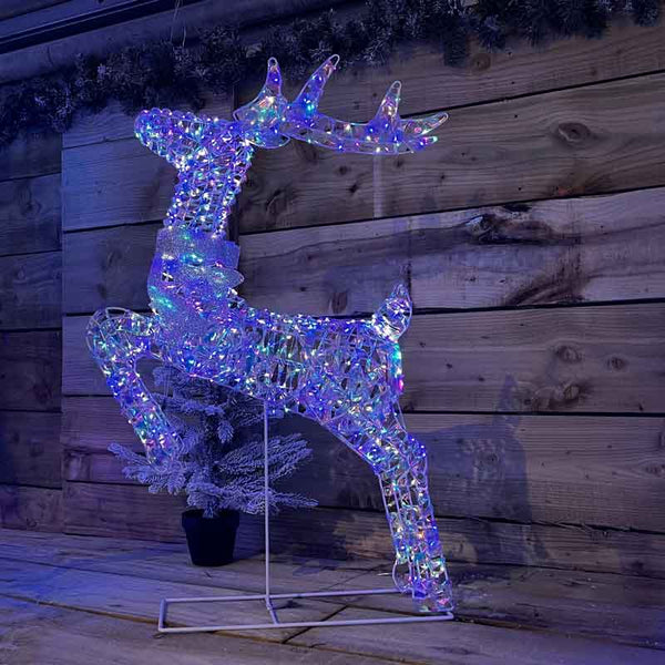 Festive Rainbow Twist Reindeer image 2